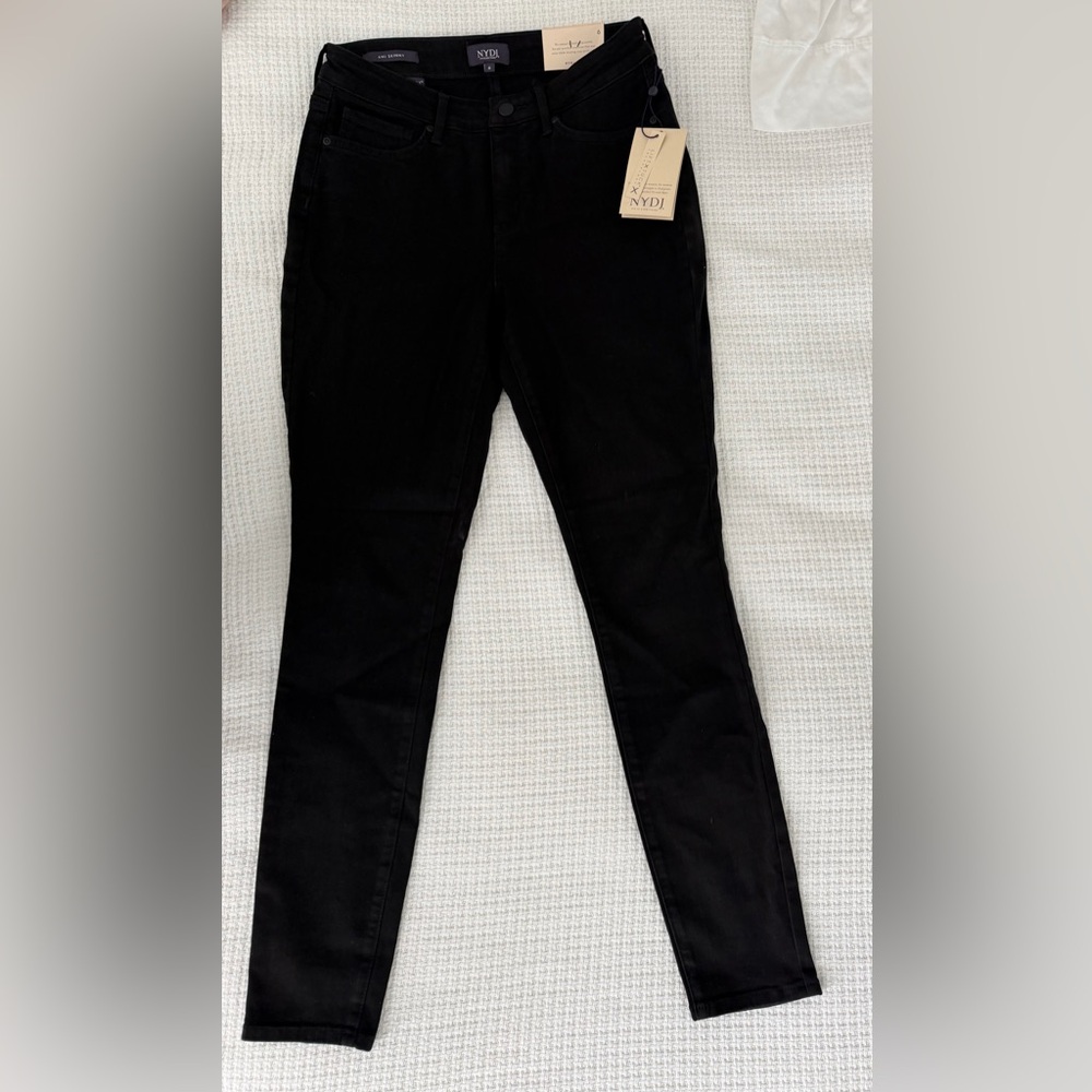 NYDJ Women's Black Skinny Jeans